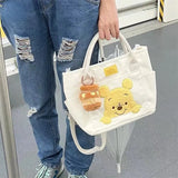 Pooh Bear New Women's Handbag Luxury  2-Piece