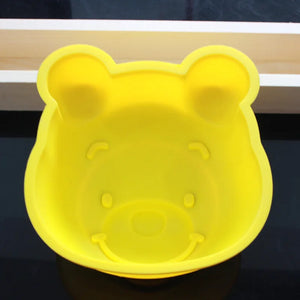 Winnie The Pooh Silica Gel Cake Mold 6 Inches Cartoon Cute Ice Making Baking Tool Gift