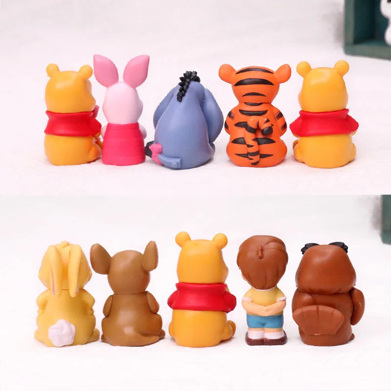 Winnie The Pooh Action Figure Toy Pooh Bear Tigger Eeyore Piglet ...