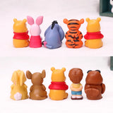 Winnie The Pooh Action Figure Toy Pooh Bear Tigger Eeyore Piglet