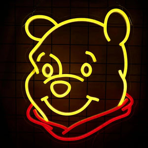 Winnie the Pooh Neon Sign