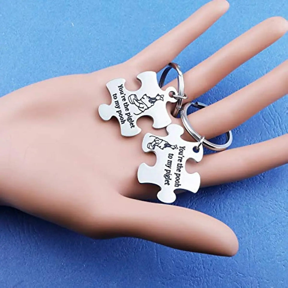 Winnie the Pooh Best Friends Keychain Set