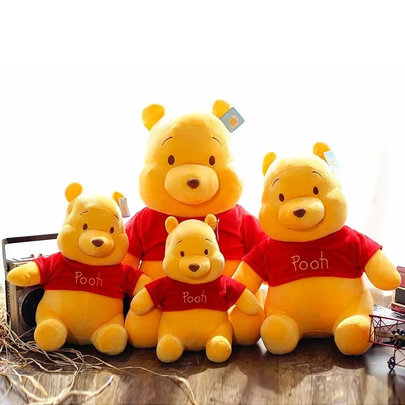 1/10pcs  Winnie The Pooh Plush Toys Soft Stuffed Doll Anime Pillow