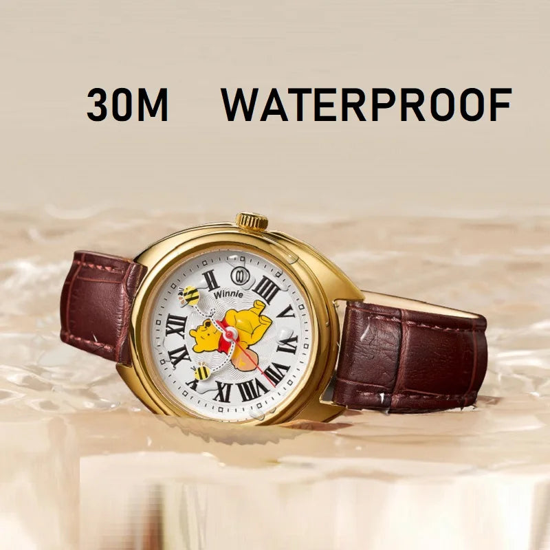 Quartz Wristwatch Winnie The Pooh  Luminous