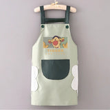 Winnie the Pooh Kitchen Cooking Apron Polyester Waterproof Oil-Proof