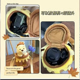 PoohBear Plush Honey Jar Child Handbag Popular Fashion Trend Crossbody Bag Toy Gift