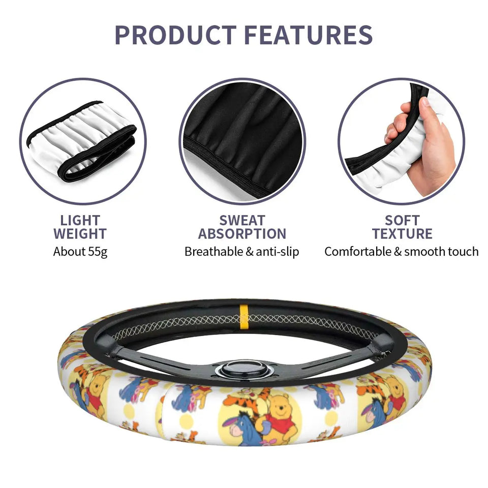 Winnie the Pooh Steering Wheel Cover