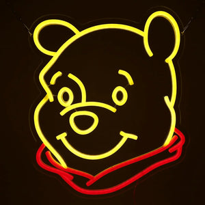 Winnie the Pooh Neon Sign