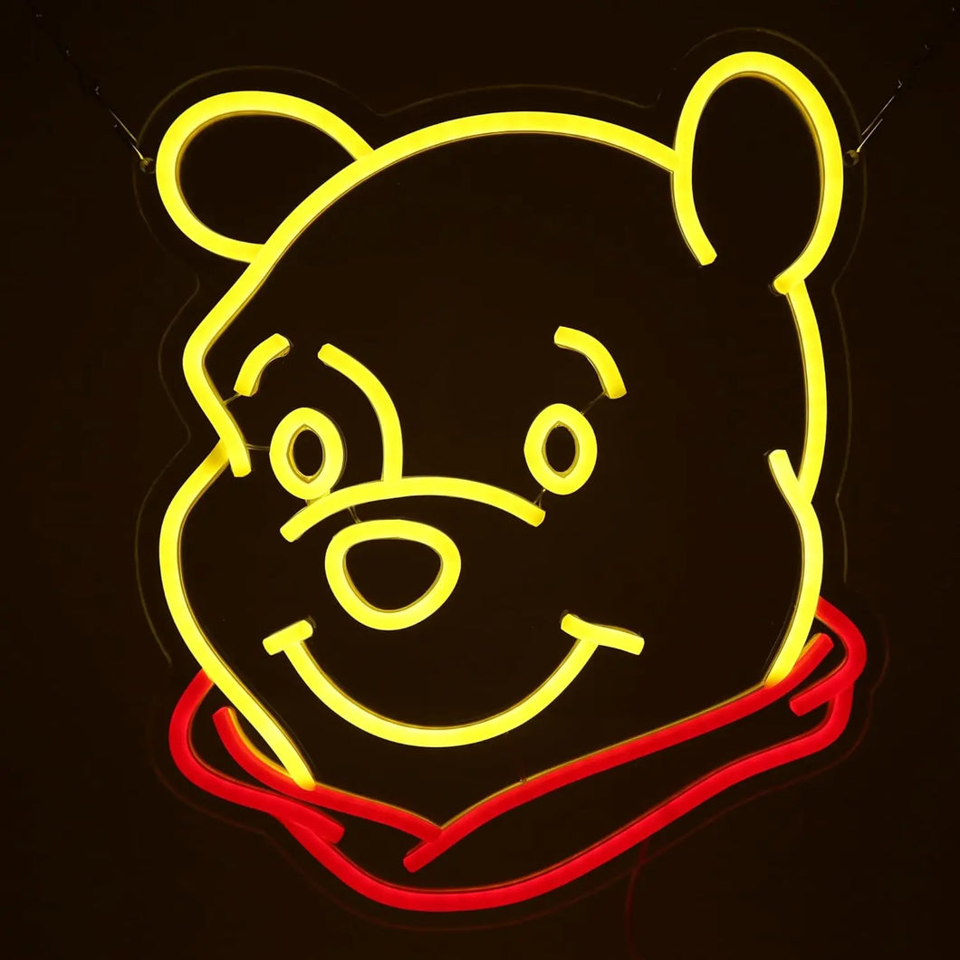 Winnie the Pooh Neon Sign