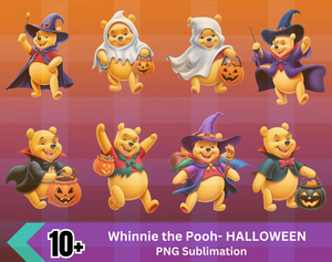 Winnie The Pooh Halloween Svg Png