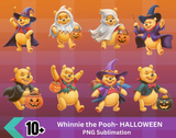 Winnie The Pooh Halloween Svg Png